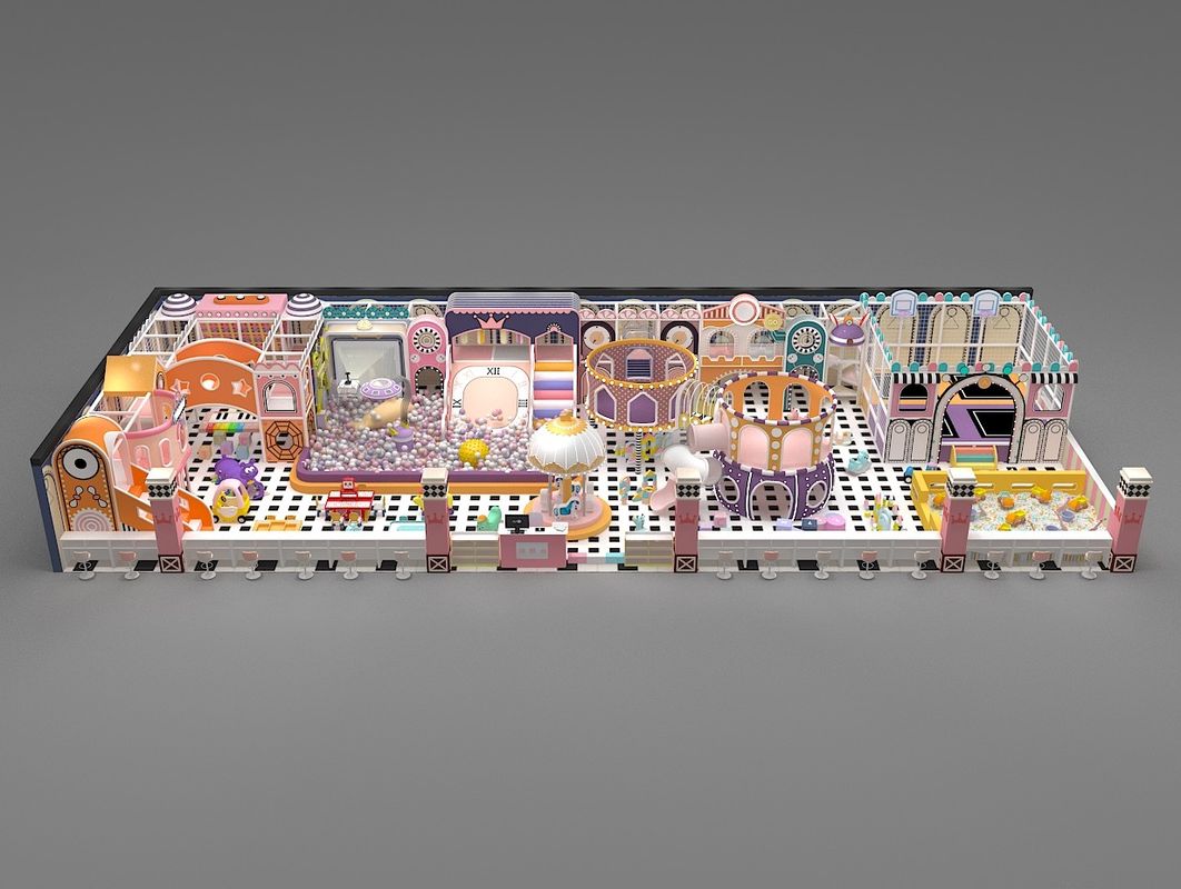 قلعه بدبخت PVC 2 سال ~ 15 سال سن زمین بازی کودکان در داخل پارک سرگرمی در داخل